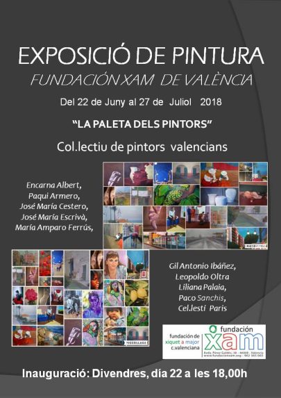 Exposición de pintura en Valencia: La Paleta dels pintors